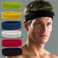 thumbnail image 3 of Txlixc Cinturón de sudor para hombres y mujeres, cinturón de cabeza elástica para yoga, cinturón de pelo para caminar Txlixc moda, 3 of 4