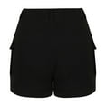 thumbnail image 5 of Rezuofi 2 Pcs Womens Casual High Waist Cargo Shorts with Pockets Summer Short Hot Pants, 5 of 5