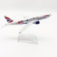 thumbnail image 2 of Aviation Aircraft Model Toys 1/400 Scale 15cm Aircraft British 777 B777 Plum Alloy Plane Model for Aviation Collectors, 2 of 8