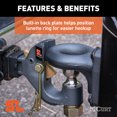 thumbnail image 4 of CURT 48407 SecureLatch Receiver-Mount 2-Inch Ball and Pintle Hitch Combination, 2-In Shank, 14,000 Pounds, 4 of 5