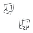 thumbnail image 4 of Estante para platos Matsuzay de Metal Negro 2Conjunto, 4 of 6