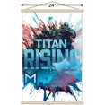 thumbnail image 3 of Godzilla x Kong: The New Empire - Titan Rising Wall Poster with Magnetic Frame, 22.375" x 34", 3 of 5