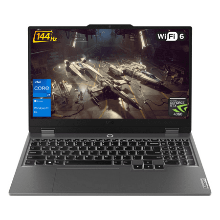 Lenovo LOQ i7 RTX 4060 Premium Gaming Laptop, 15.6" FHD 144Hz, Intel i7-13650HX, NVIDIA GeForce RTX 4060, 32GB DDR5 RAM, 2TB SSD, Backlit KB, Wi-Fi 6, W11P