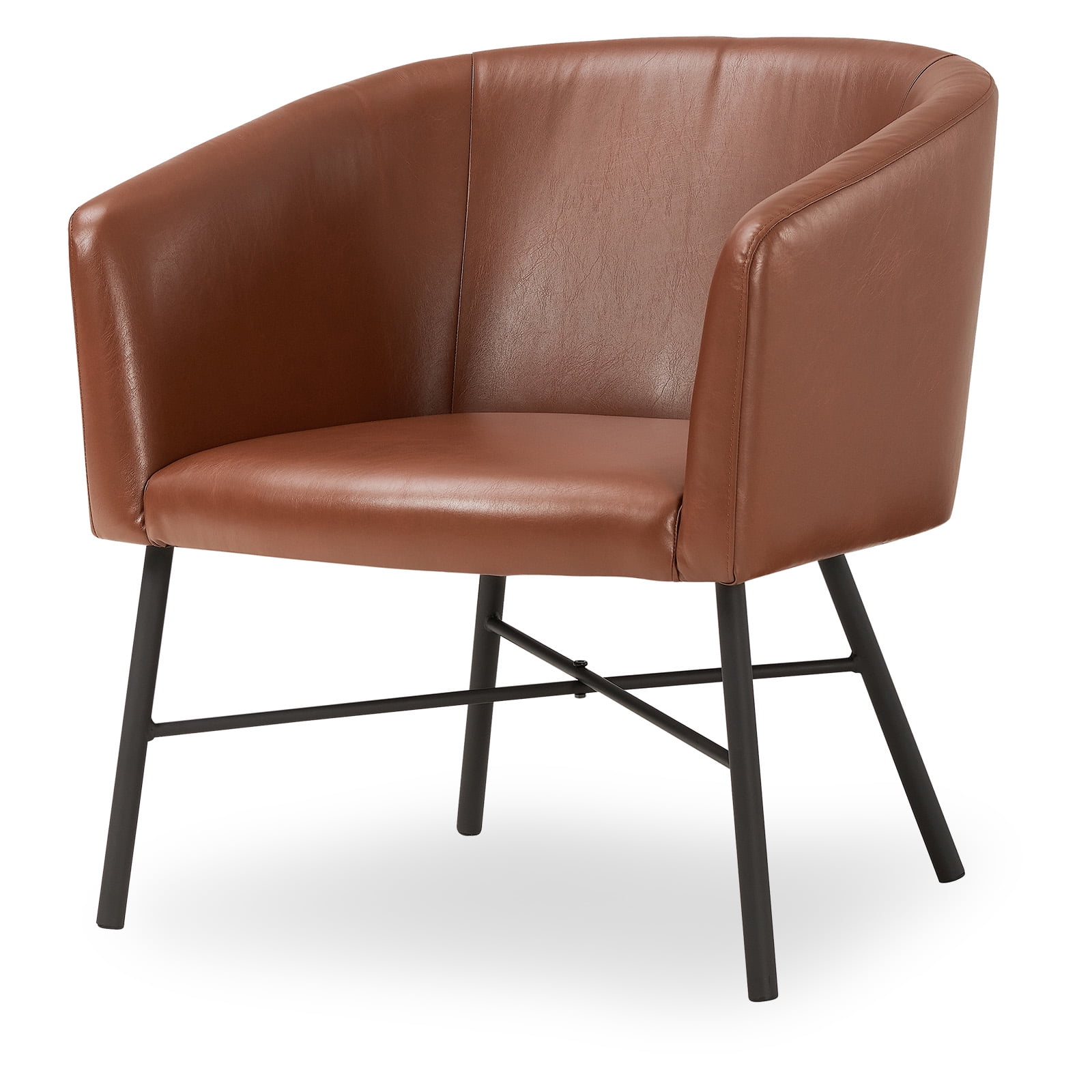 MoDRN Industrial Zoe Lounge Chair, Multiple Colors