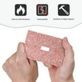 thumbnail image 6 of Kll Rose Gold Pink Glitter Wall Plate,Gloss Finish,Standard Size 1 - 5" X 3", Polycarbonate Thermoplastic,Electric Receptacle Plug Covers, 6 of 8
