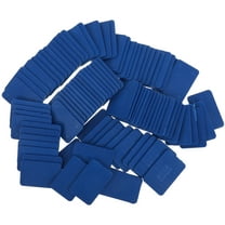 Hemoton  100 Pcs Furniture Wedges Levelers Shims Griddle Leveling Blue