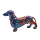 thumbnail image 4 of Estatua coleccionable de resina con forma de perro salchicha para chimenea, dormitorio u oficina. Estilo E, 4 of 9