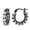 esrring 589, variant on Trendy Hypoallergenic Dangle Earrings Wedding Earrings Jewelry for Brides Fully Earrings Lace Zircon Inlaid U Shaped Earrings Hypoallergenic Huggie Gold Hoops Earrings for Women Jewelry