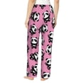 thumbnail image 3 of Pajama Pants Women, Cute panda Sweatpants Soft Sleep Lounge Pants, Casual PJ Bottoms Pants with Pockets, 3 of 5
