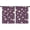 Purple Daisy Flower, variant on Blackout Kids Curtains,Purple Daisy Flower Wavy Lines Pattern Childrens Insulated Curtains Set Of 2,Bedroom Essentials,Toddler Room Decor 42"x54"