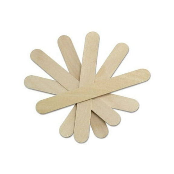 Sterile Tongue Depressors Wood, 6" Long, 100/Box