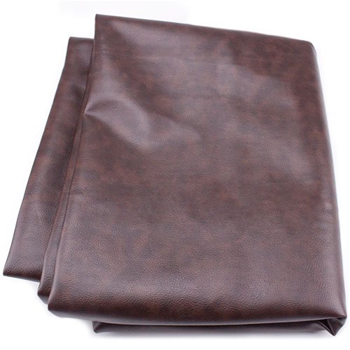 8-Foot Brown Leatherette Billiard Table Cover