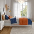 thumbnail image 3 of Lit Plateforme Bas en Bois Massif Charlotte Simple en Blanc, 3 of 13