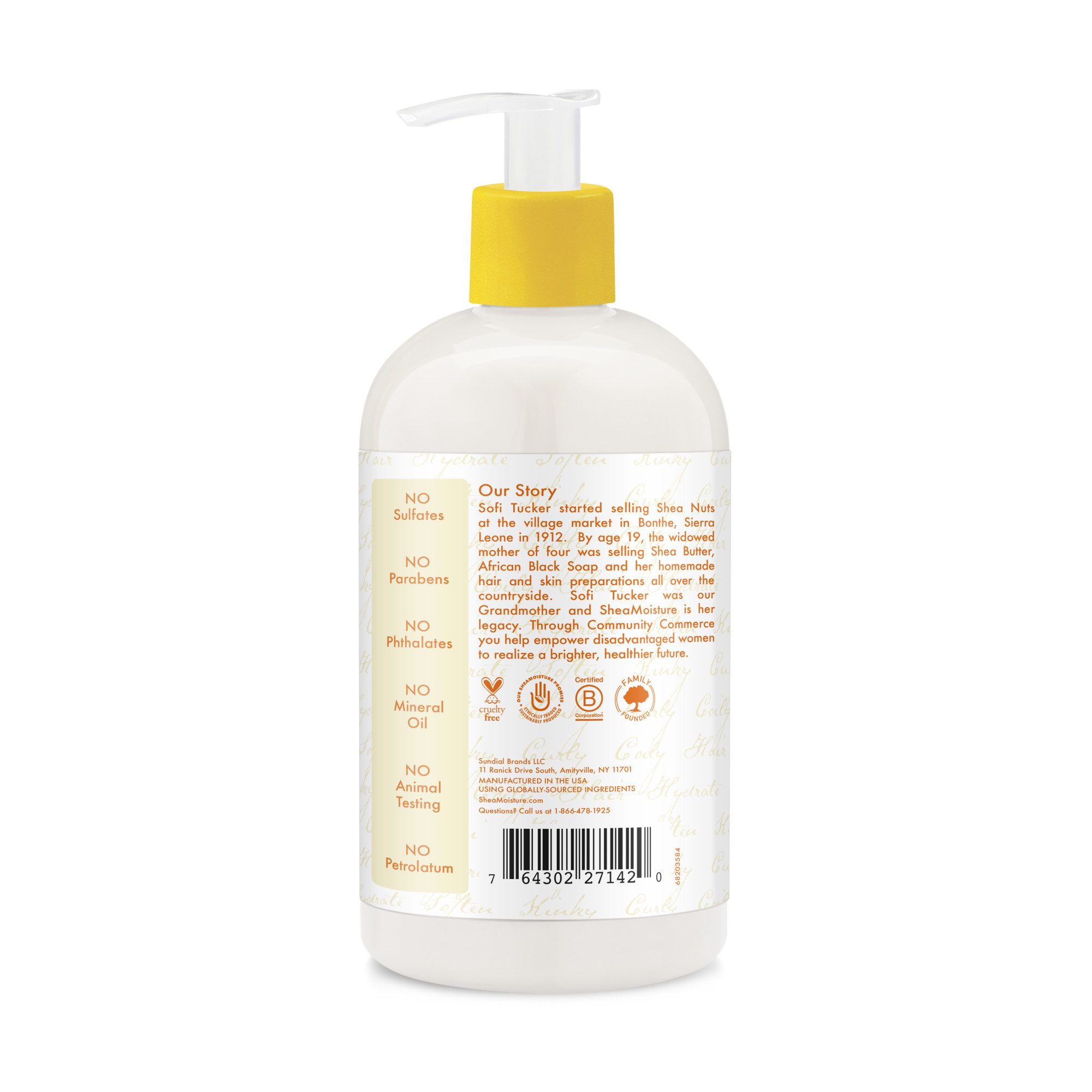 SheaMoisture Wash N' Go Shampoo Phthalate Free Shampoo to Cleanse and Detangle Curly Hair, 13 oz - image 3 of 8