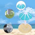thumbnail image 3 of 12pcs Inflatable Drink Coasters Swimming Drink Cup Holder for Pool Party, 3 of 5