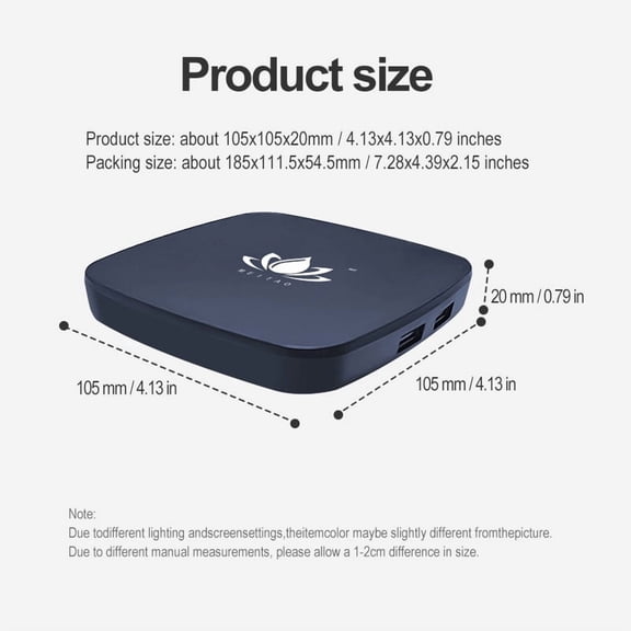 New Smart AI Network Set-Top Box S905LL2L3 Main Control Wireless HD Home Screen Projection TV
