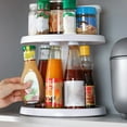 Aihimol 2 Tier Spice Rack Organizer For Kitchen Cabinet Tiered Tray ...