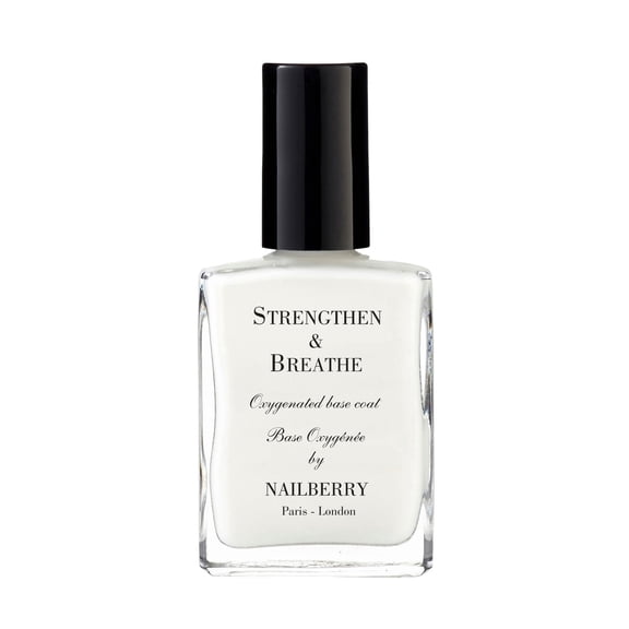 Nailberry Strengthen & Breathe Bio-sourced Base Coat Nail Strengthener 0.47floz