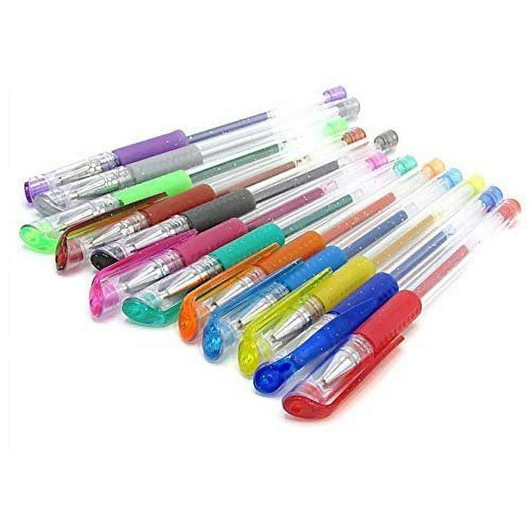 Gel Pen Glitter Gel Pens Fine Tip Pens with 150% More Ink for Kids