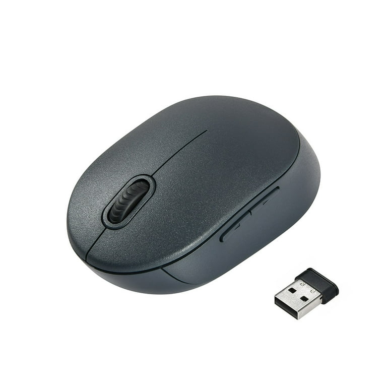 Onn. souris d'ordinateur sans fil avec récepteur nano, 1600 dpi, compatible  Windows et Mac, couleur grise