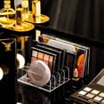 thumbnail image 5 of JessLab Acrylic Eyeshadow Palette Organizer with 7 Sections, Transparent, 5 of 5