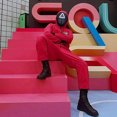 thumbnail image 4 of Traje de cosplay de drama coreano Sudaderas con capucha rojas Ropa deportiva unisex (3 piezas XL) Ndcxsfigh Para estrenar, 4 of 9