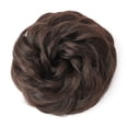 thumbnail image 2 of Messy Hair Bun Thick Updo Hairpieces Elastic Synthetic Wavy Curly Ponytail Hair Extensions, 2 of 6