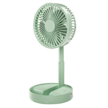 

[Big Clear!]Portable Desktop Outdoor Telescopic Folding Power Storage Small Fan Mute 3-speed Mini Pocket Handheld USB Rechargeable