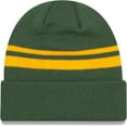 thumbnail image 2 of Green Bay Packers NFL Double Stripes Team Cuff Knit Beanie, 2 of 2