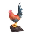 thumbnail image 1 of Figura realista de gallo, estatuas de gallo, manualidades para niños, niñas, , animales de granja Gallo con soporte, 1 of 9