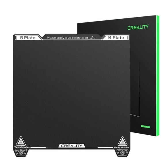 Placa de Construcción Creality K1 Max 32x31 cm Recubierta con Resina Epoxi