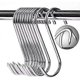 thumbnail image 1 of SZTXJ 10 Stainless steel butcher hook, s hooks, 100x4mm, S hook for BBQ, meat, sausage, kitchenware, rustproof, sturdy and durable, 1 of 5