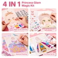 thumbnail image 2 of Kit de manualidades Jar Melo, diseño de princesa, 4 en 1, con maquillaje y pegatinas, 2 of 6