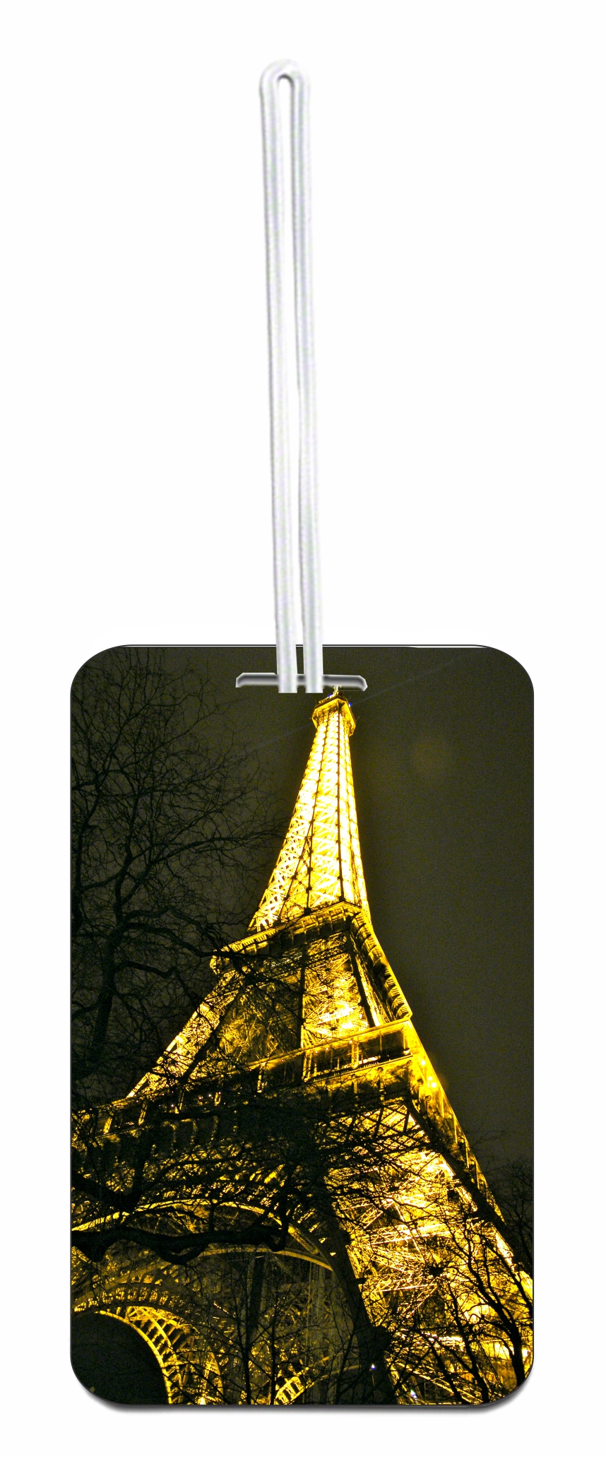 Eiffel Tower Double Sided Luggage Identifier Bag Tag