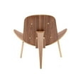 thumbnail image 2 of Sharoon Lounge Chair – Modern Luxurious Design with Sleek Wooden Legs and Premium Leather Upholstered Seat, Perfect for Relaxation and Sophisticated Living Spaces, 2 of 6