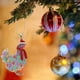 thumbnail image 4 of Bufanda navideña Decoración navideña de pollo de madera Colgante navideño de dibujos animados Adornos navideños Colgantes para el árbol de Navidad Colgantes para niños, 4 of 4