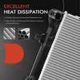 thumbnail image 5 of A-Premium Engine Coolant Radiator Assembly Compatible with Hyundai Kona 2022-2023 1.6L, 5 of 5