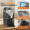 thumbnail image 4 of Slushie Machine for Home No Ice Needed, Frozen Drink Maker with LED Display & 6 Pre-Set Programs, 88 oz Large Capacity for Frozen Margaritas, 4 of 9
