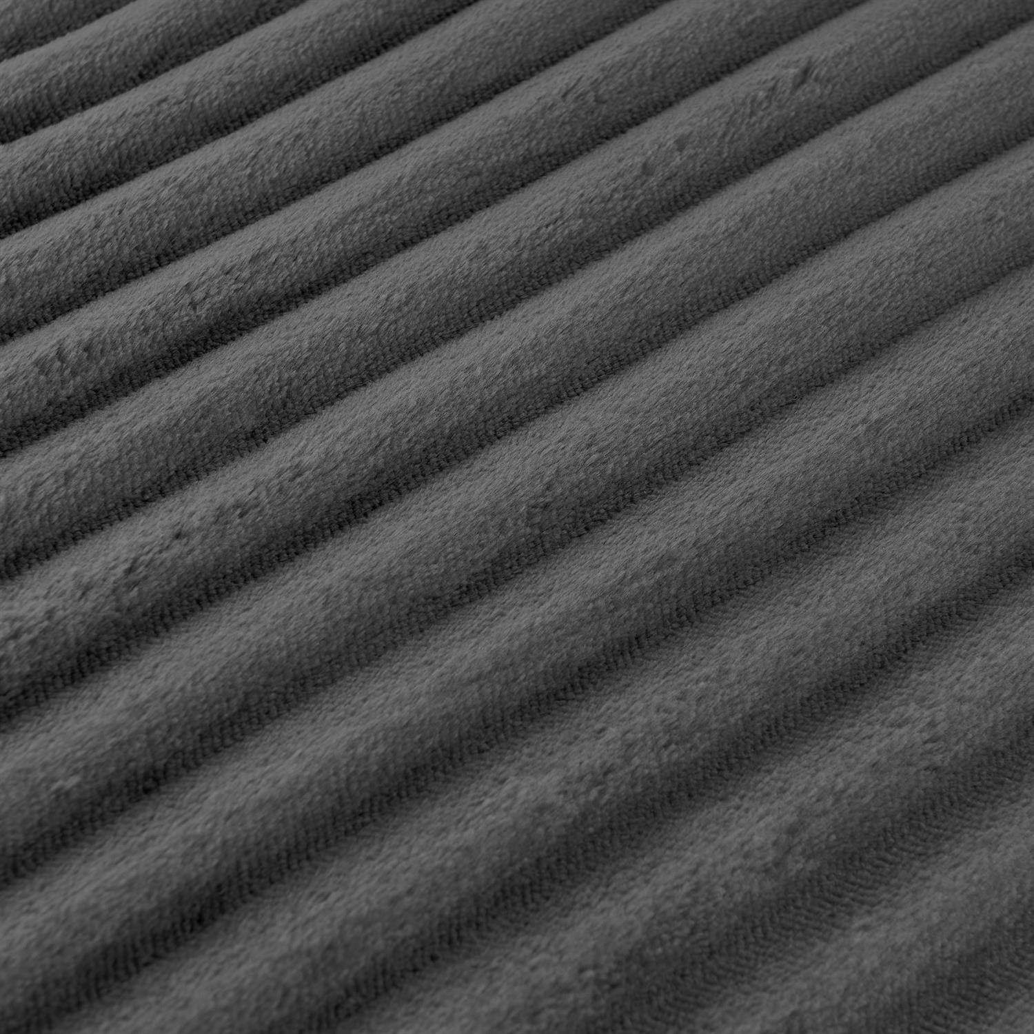 Demi Bonn 111" L Shaped Modular Sectional Sofa, Modern Corduroy Couch with Comfy Right Seat, Unfolds into Bed for Living Room, Gray