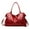 Wine, variant on Leather Crossbody Handbags, Large Capacity Shoulder Bag Quality for Women Stylish Shoulder Bags for Travel and Daily Use,Soft Women Leather Purses and Satchel Tote