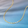 thumbnail image 3 of Ross-Simons Italian 18kt Gold Over Sterling Mirror-Link Necklace, Women's, Adult, 3 of 5