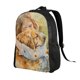 thumbnail image 2 of Easygdp Girl Hugging Dog Flowers Mochila Versátil y Elegante: Comodidad, Almacenaje y Durabilidad para la Universidad, Trabajo, Viajes y Uso Diario, 2 of 8