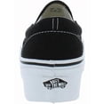 thumbnail image 3 of Vans Women's  Classic Slip-On Stackform Shoes, Canvas Black/True White SIZE W9/M7.5, 3 of 5