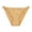 Khaki, variant on Cotton Hip Wrap Breathable Thin Strap Bikini Briefs Thongs for Women Blue M