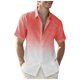 thumbnail image 1 of Camisas de Manga Larga para Hombres Moda Casual Impresión Cuello de Vuelta Blusa Transpirable para Diario Y de Negocios, 1 of 6
