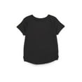thumbnail image 3 of Athletic Works Girls Active Tee with Short Sleeves, 2-Pack, Sizes 4-18 & Plus, 3 of 3