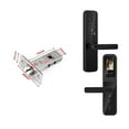 thumbnail image 1 of Door Lock, Tuya Digital Electronic Smart Door Lock With Biometric Camera Fingerprint Smart Card Password Key Unlock ,Easy to Install, 1 of 7