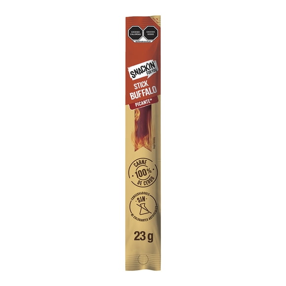 Stick de carne de cerdo Snack´in for you buffalo picante 23 g