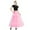 Pink-3, variant on Wijhcboe 2025 Ladies' Solid Color Ballet Jean Skirts for Women Knee Length Style High Waisted Half Sparkly Skirt With Irregular Hem Pencil Skirt And Lace Ruffle Skirt with Shorts Wrap around Bed Skir