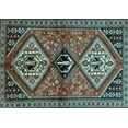 thumbnail image 1 of Ahgly Company Indoor Rectangle Persian Light Blue Traditional Area Rugs, 3' x 5', 1 of 4